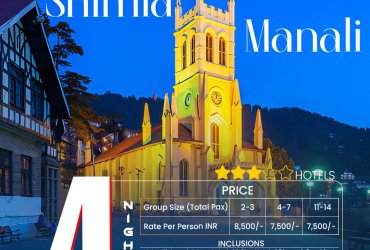 Shimla Manali Tour Package